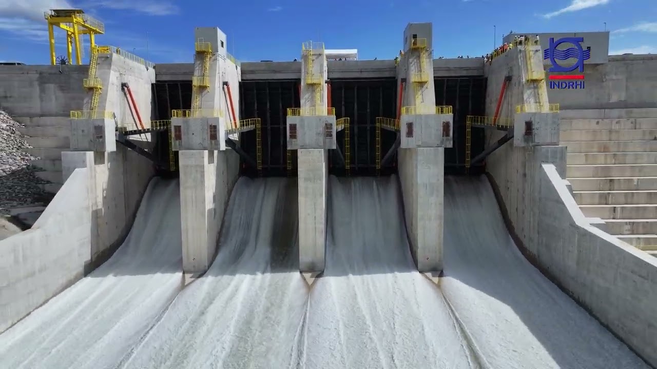 INDRHI realiza con éxito pruebas en compuertas y otros componentes de la presa Montegrande
