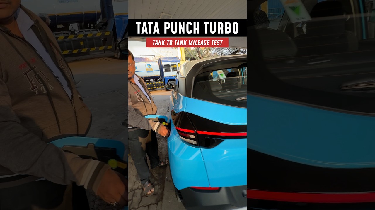 Tata Punch 1.2 Turbo Mileage Test - What&rsquo;s Real Mileage ?