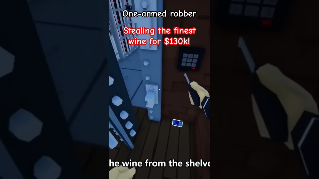 New one armed robber video #games #gaming #onearmedrobber #wine