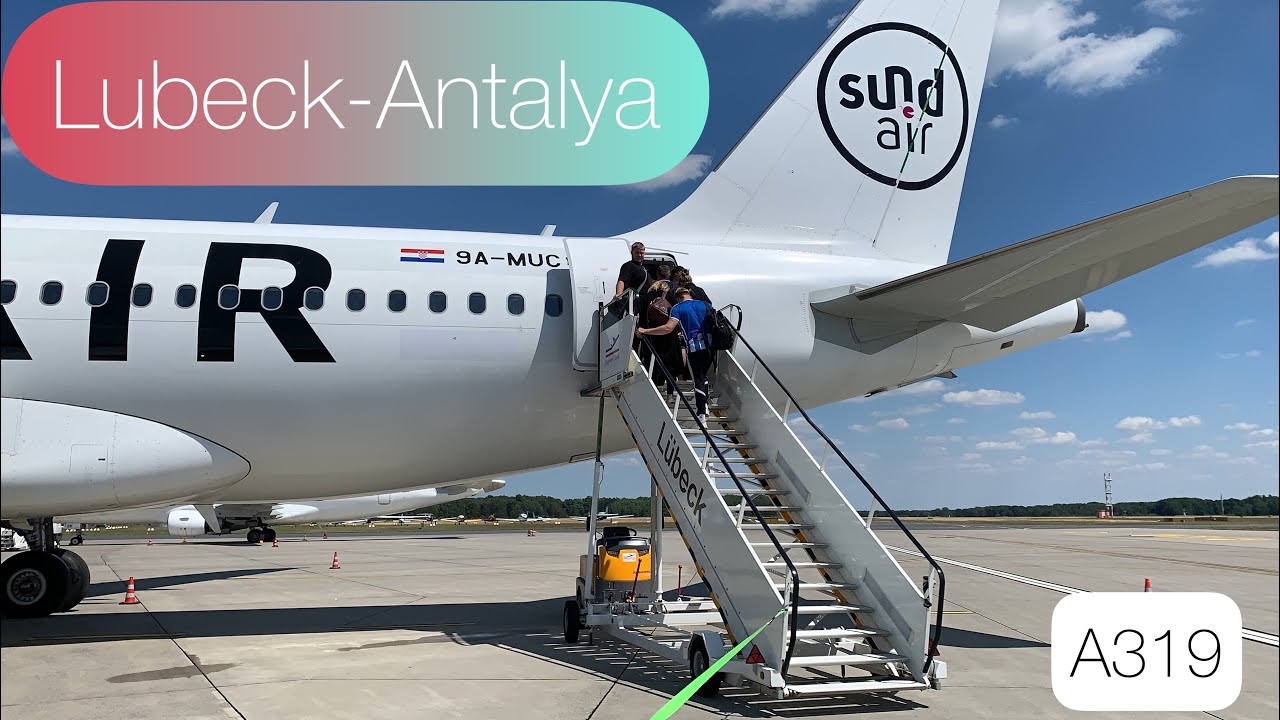 Sundair|Lubeck-Antalya|A319