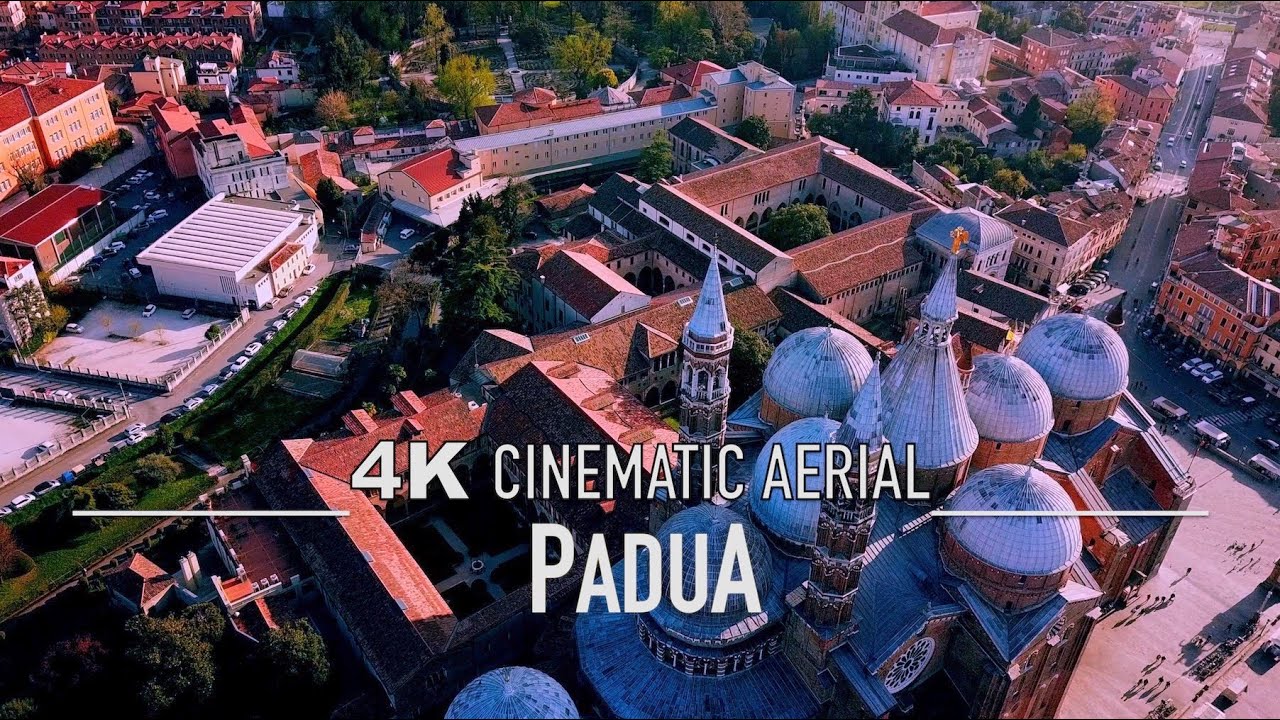 PADUA 🇮🇹  Drone Aerial 4K | Padova ITALY Italia Ultra HD