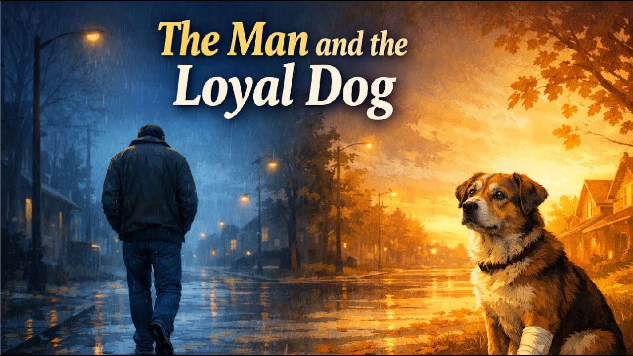 This Dog’s Loyalty Taught a Man the Meaning of Humanity | A Powerful Life Lesson