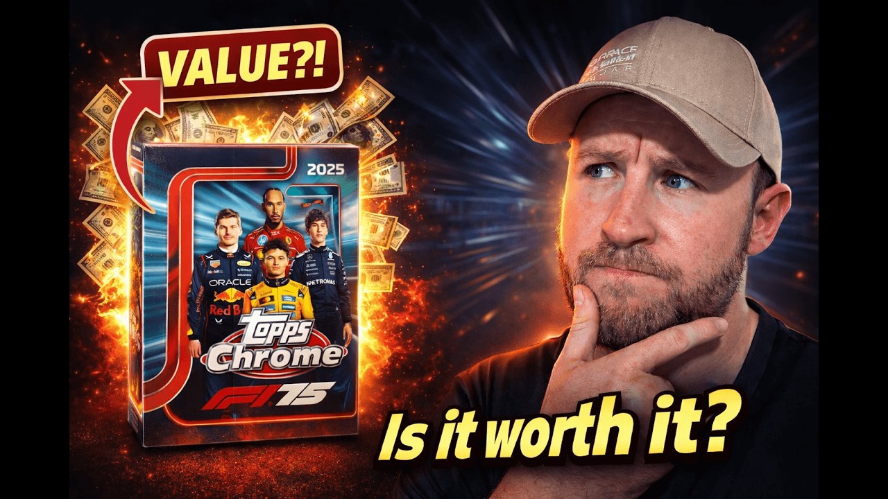 F1 2025 Topps Chrome Value Box....Is it WORTH it?