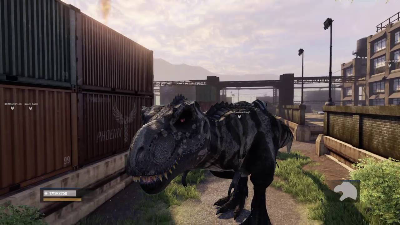 Primal Carnage: Extinction. Gun-Metal T-Rex kill streak.