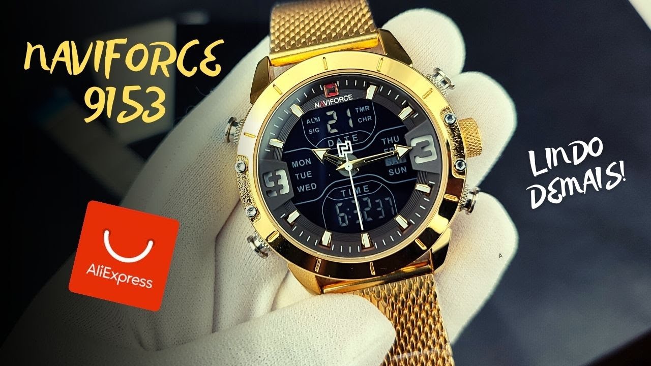 MUITO TOP! RELÓGIO NAVIFORCE 9153 - Uma máquina para os mais exigentes