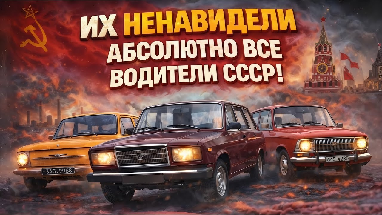 Автомобили СССР, о которых вспоминают с ужасом водители того времени