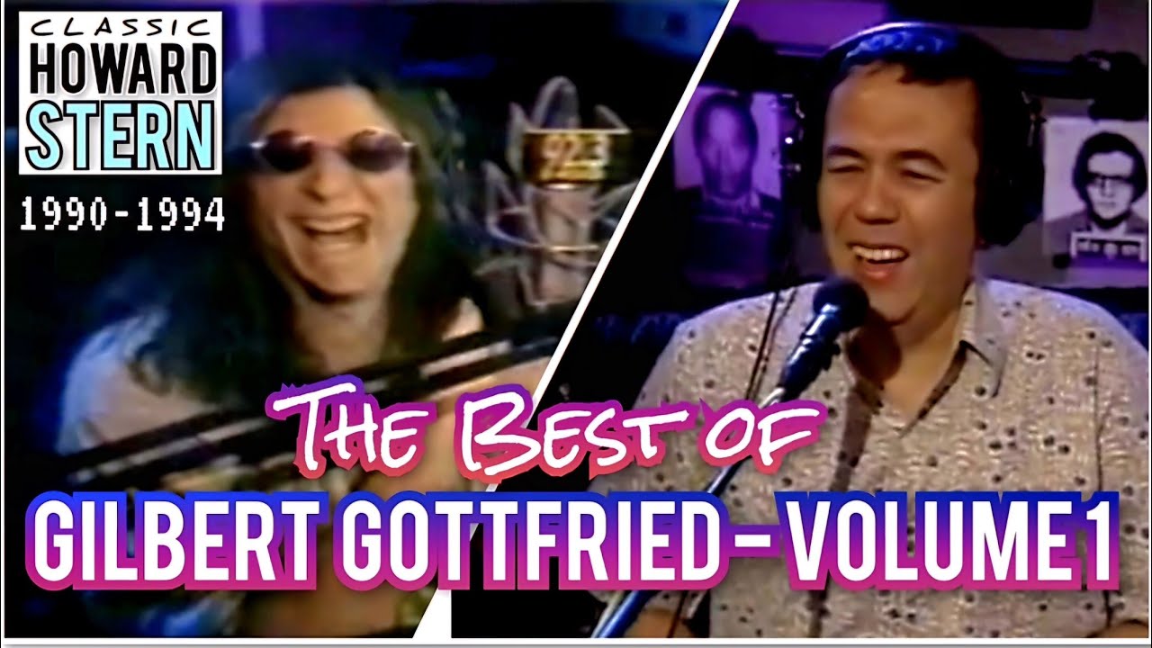 Classic 90's Howard Stern: The Best of Gilbert Gottfried - Vol.1 (News, Dracula, Germans) [Tape15]