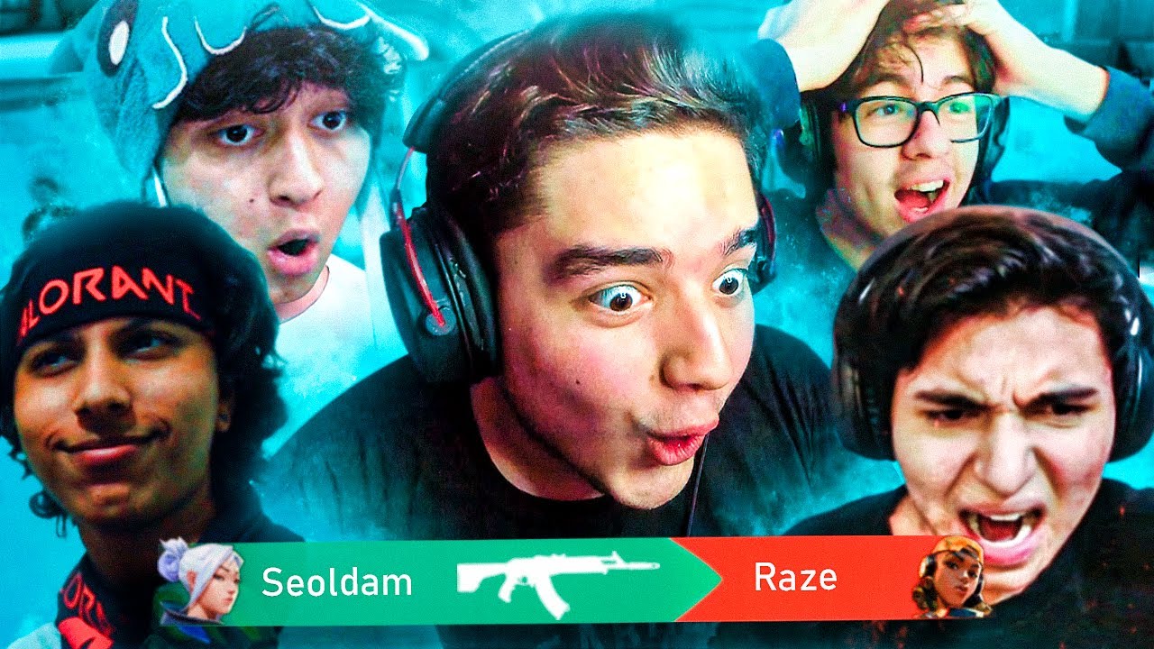 STREAMERS DE VALORANT REACCIONAN A UNA JETT COREANA