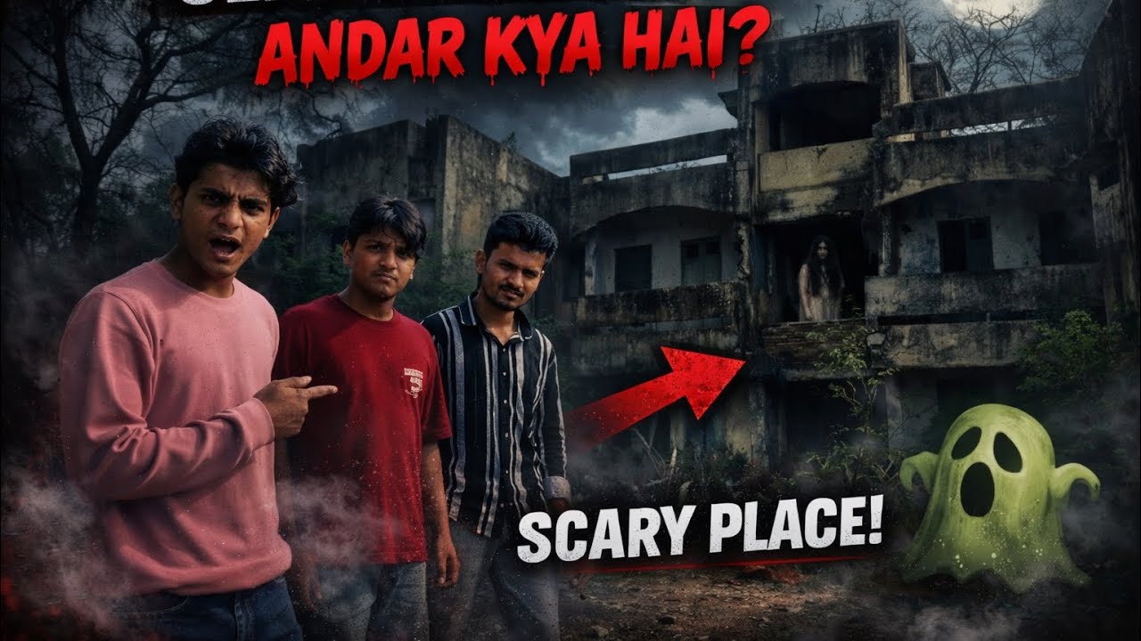 OLD POLICE STATION 😱 ANDAR KYA HAI? SCARY PLACE!