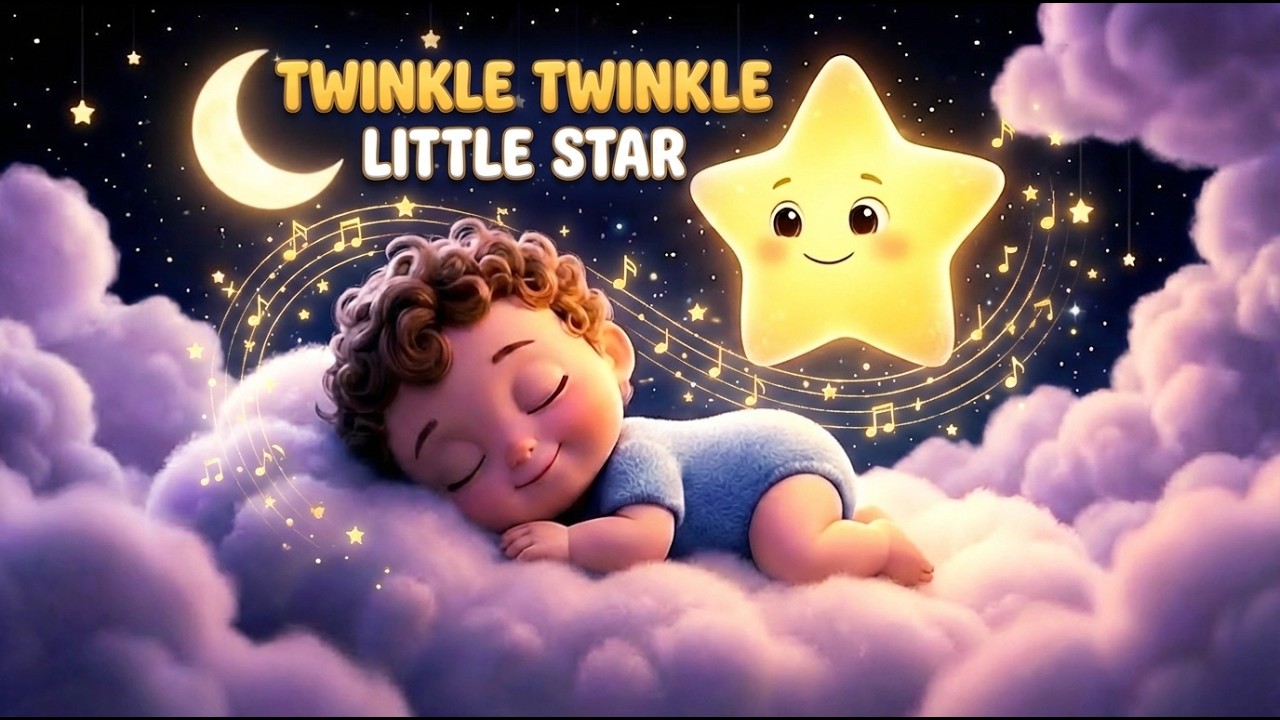 ‎“✨ Twinkle Twinkle Little Star 🌙 | Gentle Nursery Rhyme for Kids | Baby Sleep Song