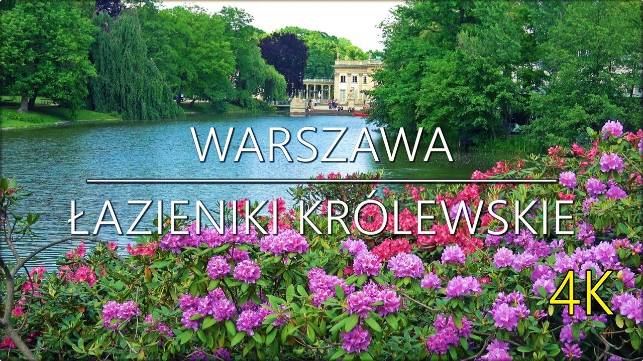 🇵🇱 WARSZAWA 🚶 Łazienki Królewskie [4K]