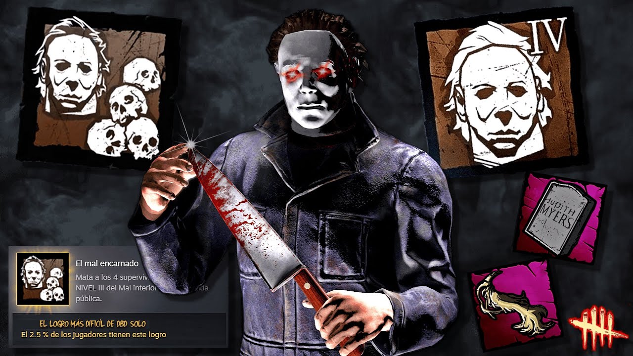 El logro más DIFÍCIL de DBD?/ el MAL encarnado/ Myers Tier IV/ Dead by Daylight/ Gameplay con mando