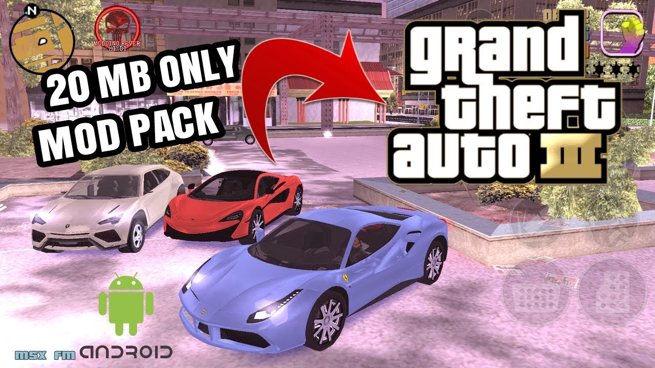 GTA3 REVOLUTION REAL MOD PACK 20 MB ONLY 2018 MUST WATCH