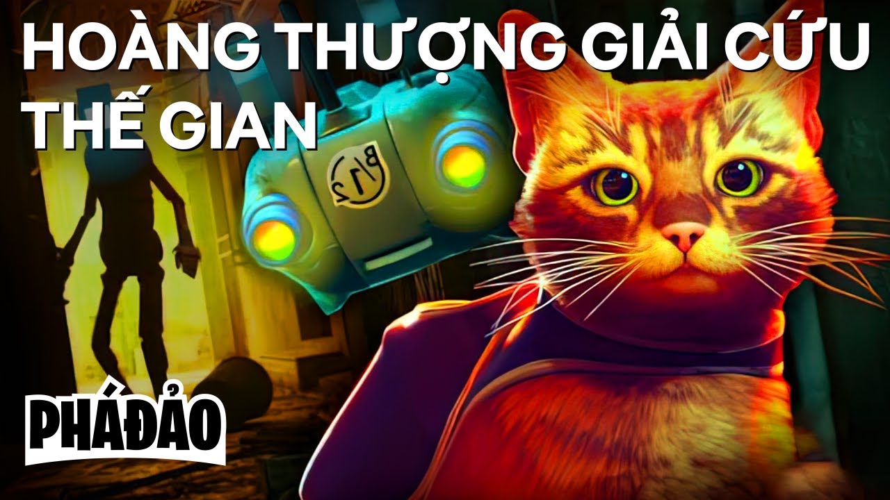 Phân Tích Cốt Truyện STRAY: HOÀNG THƯỢNG Ở CYBERPUNK