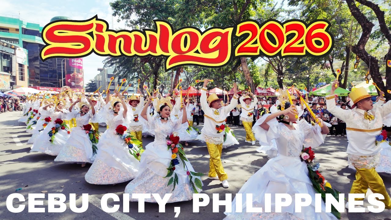 SINULOG FESTIVAL 2026 GRAND PARADE CEBU CITY, PHILIPPINES