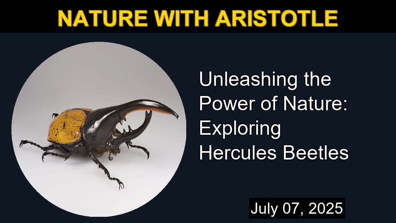 Unleashing the Power of Nature: Exploring Hercules Beetles | Nature with Aristotle