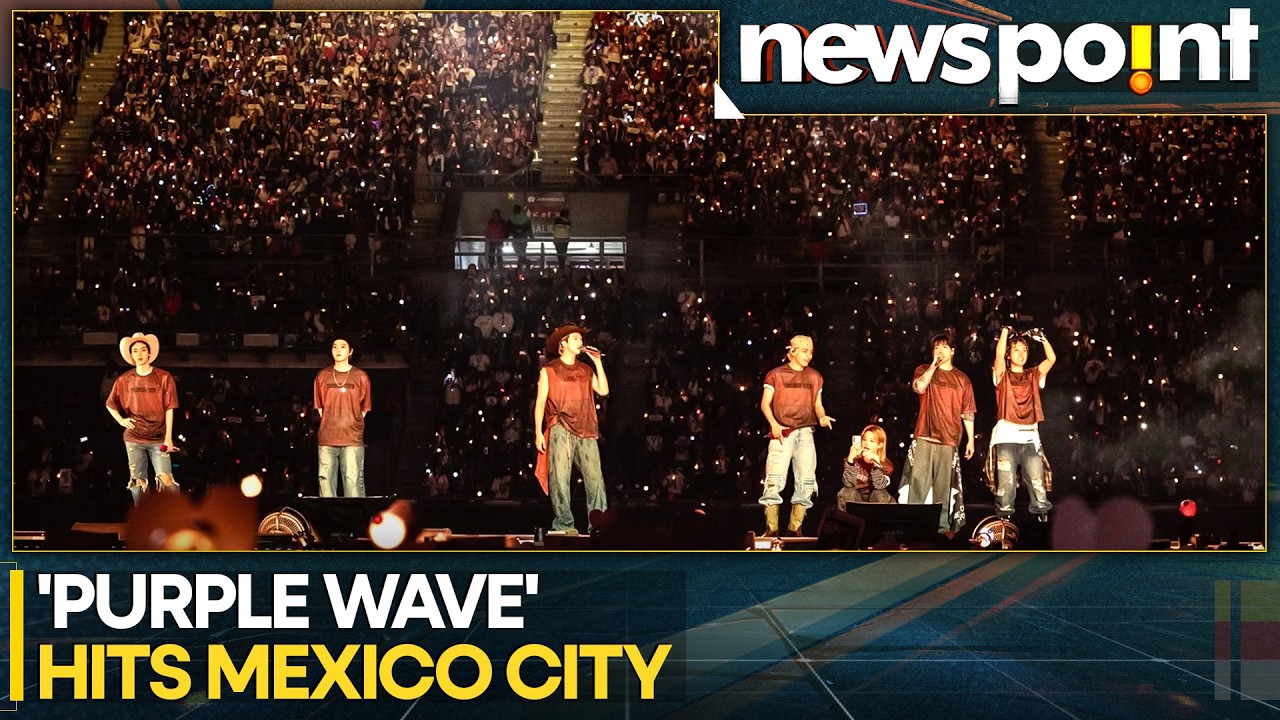 BTS Performs To Sold-Out Crowds For Concerts in Mexico City | WION Newspoint
