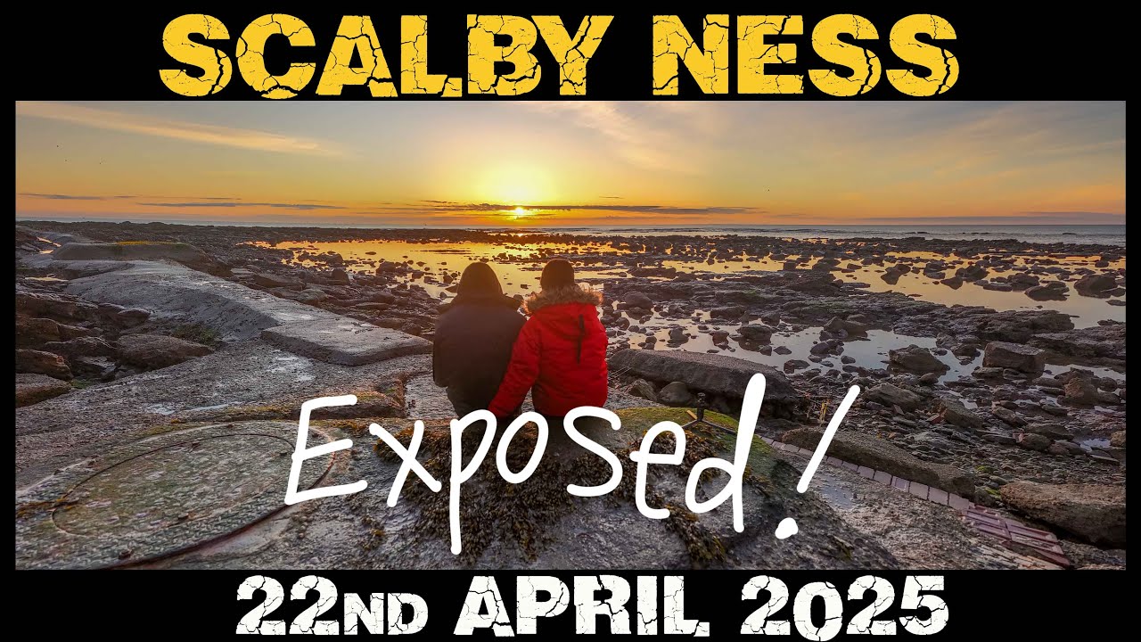 A beautiful, low tide investigation #erosion #yorkshire #scarborough #realmusic