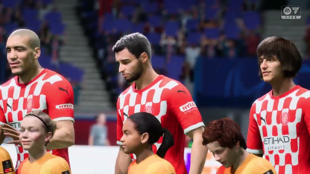 Сегодня будет играть Жирона (Girona Futbol Club) !!! FC25