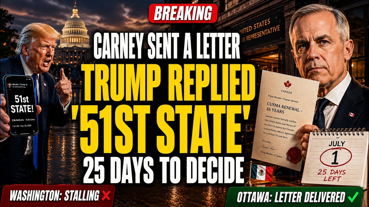 BREAKING: Carney Sends Trump A LETTER &mdash; Then Trump Fires Back 