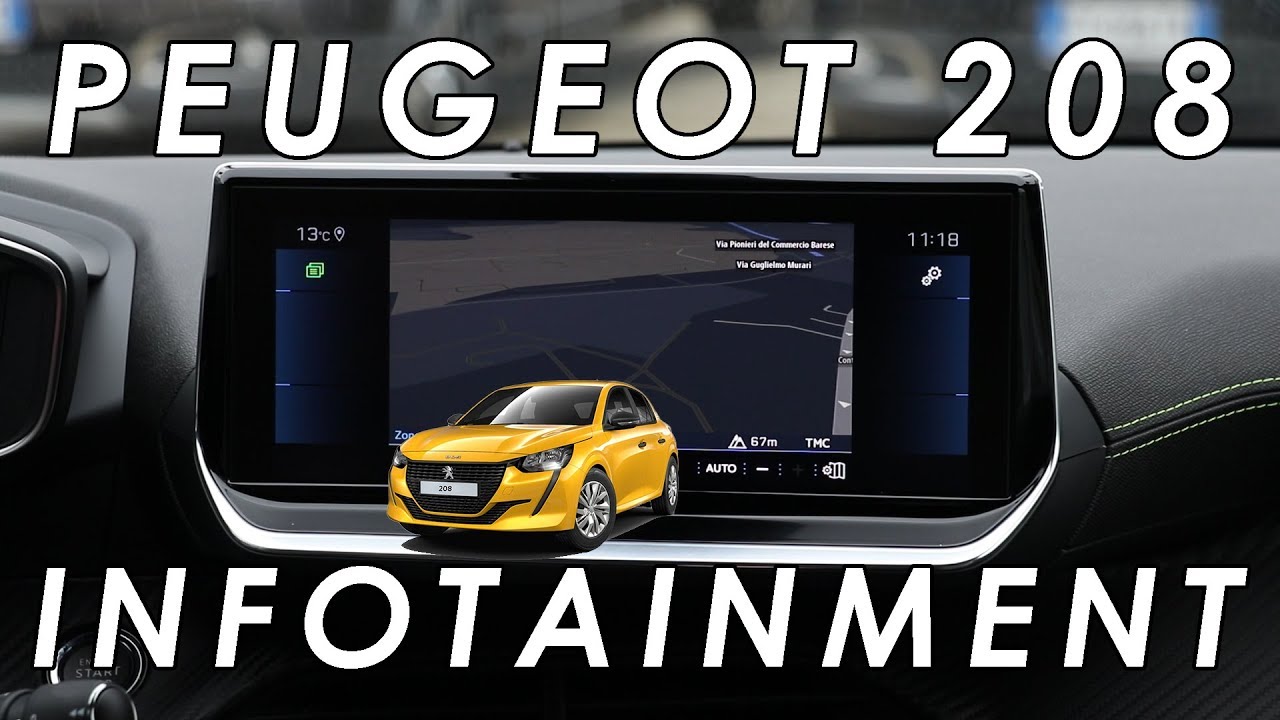 Peugeot 208 - Focus Infotainment 3D i-Cockpit (ENG SUBS)