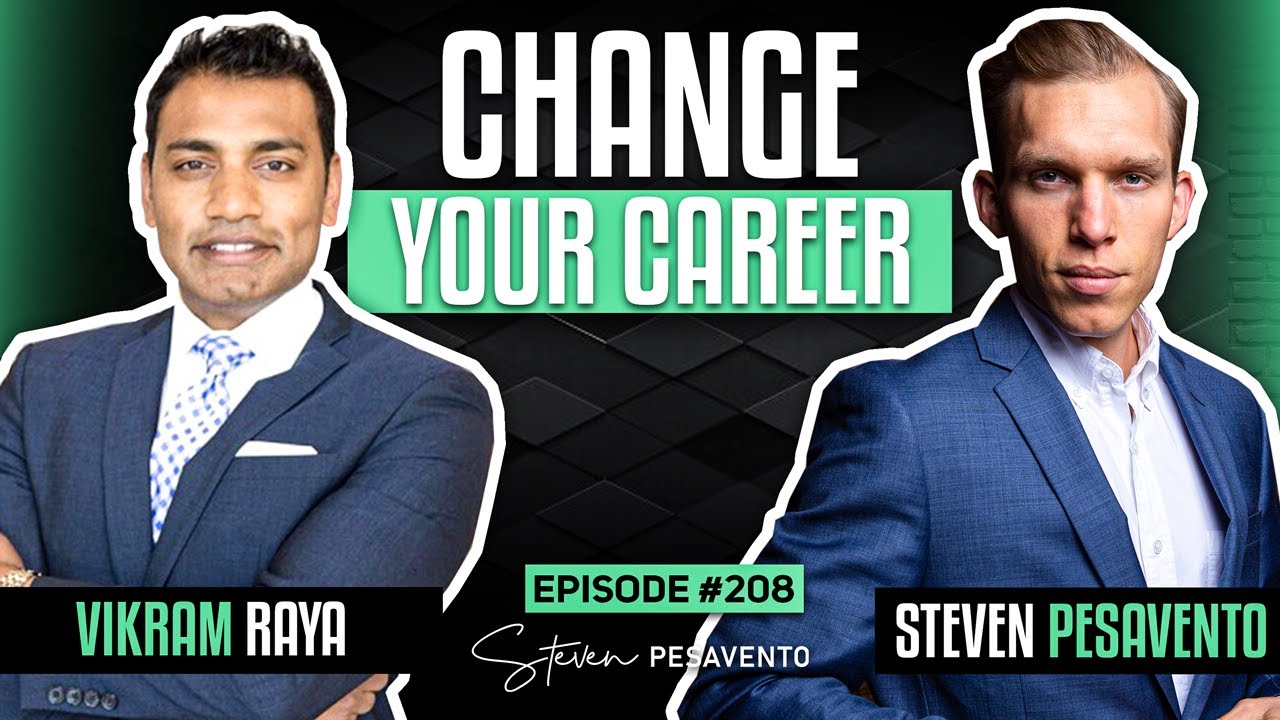 Changing Your Career for Financial Freedom - Vikram Raya | Investor Mindset EP208
