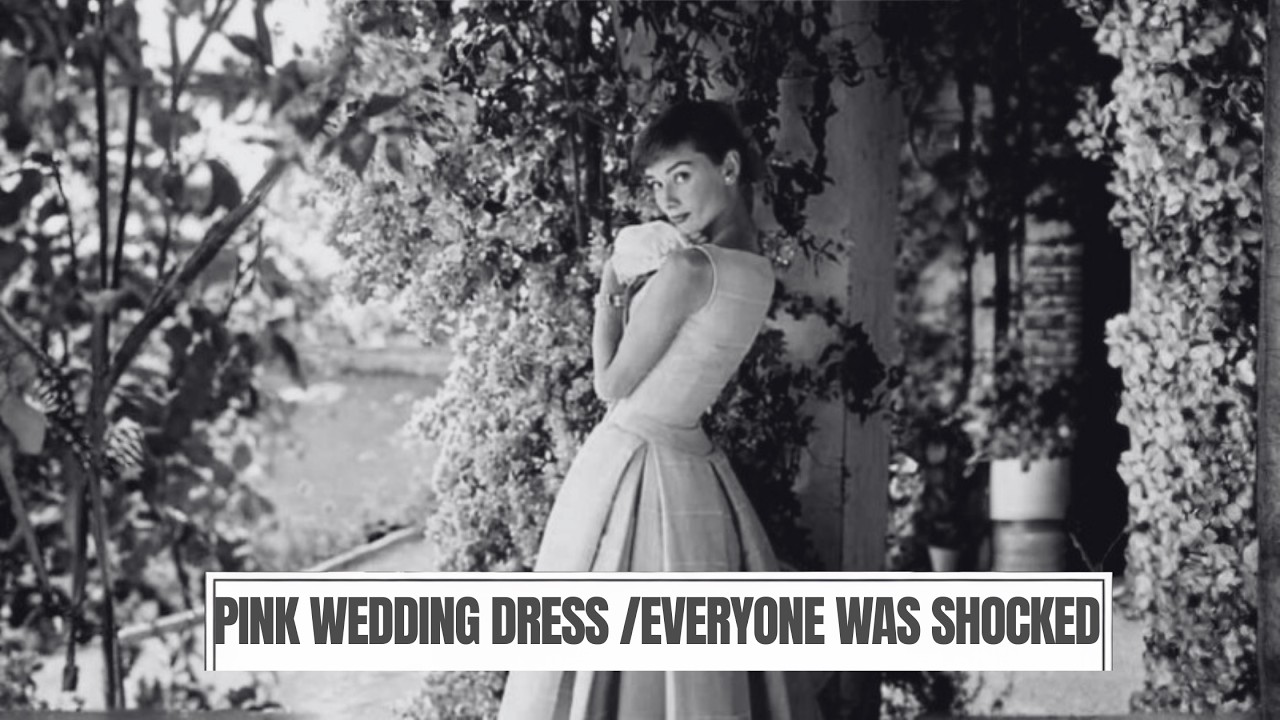 1969. Audrey's Second Wedding. Age 40. She Wore A PINK MINI DRESS. The World Was Shocked