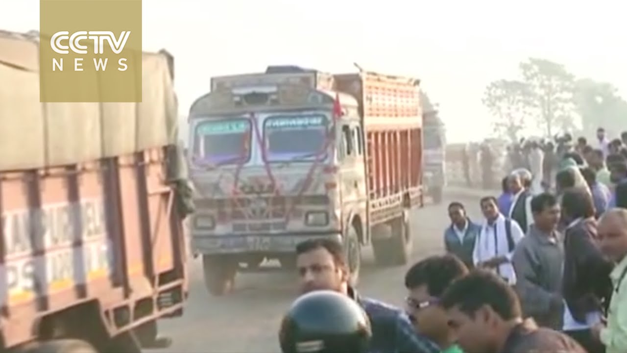 Indian trucks stuck in Nepal return after two months