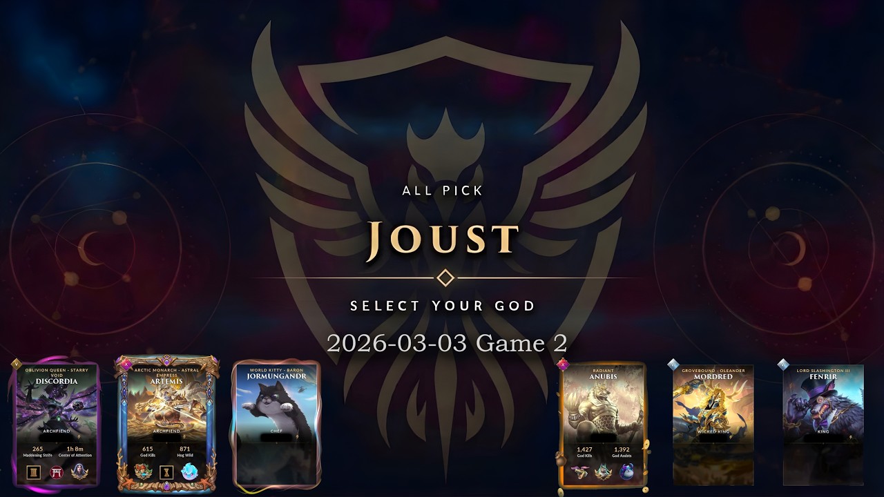 Smite 2 Joust with Friends - 2026-03-03 Game 2