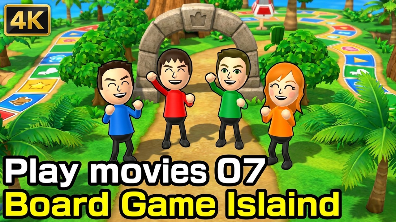 Wii Party - Board Game Island (Play movies 07)