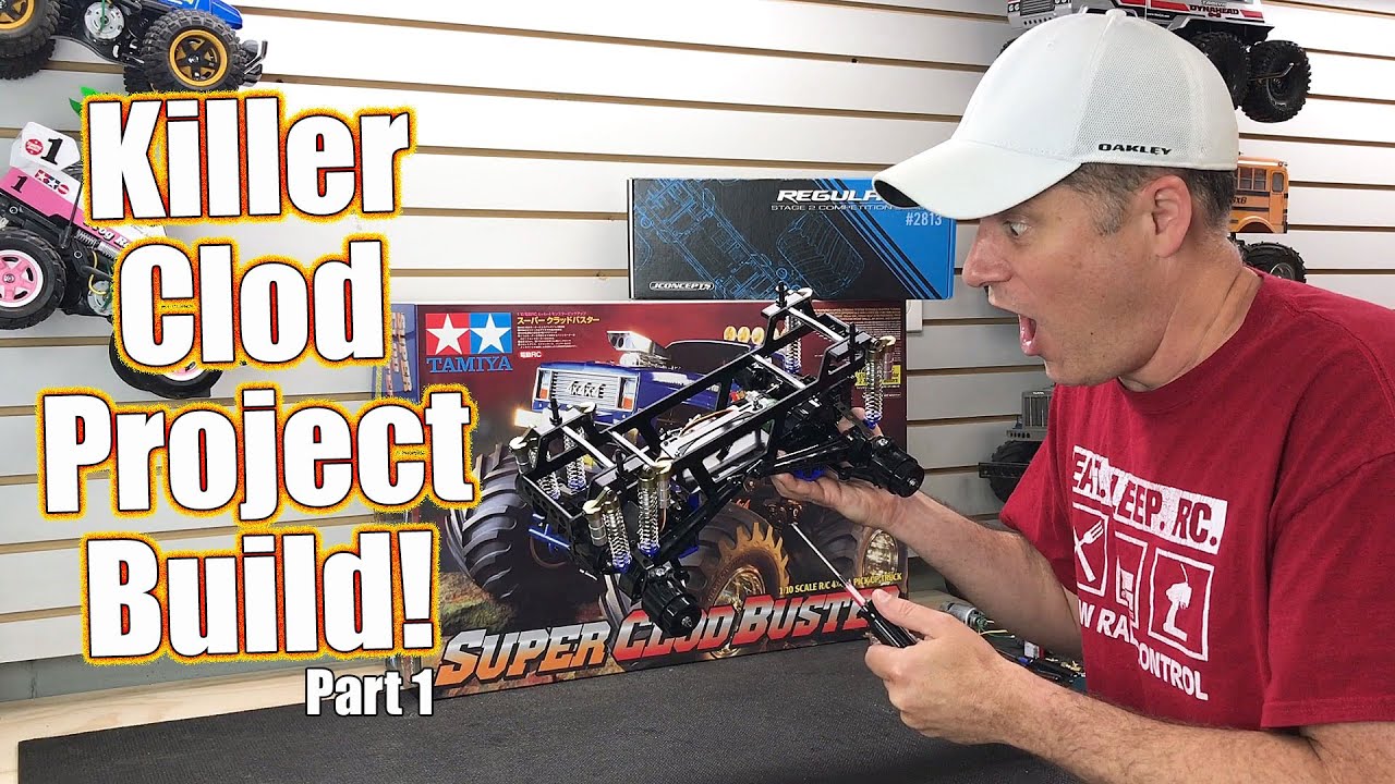 Mean RC Monster Truck Build! - JConcepts Regulator Tamiya Clod Buster Project | RC Driver