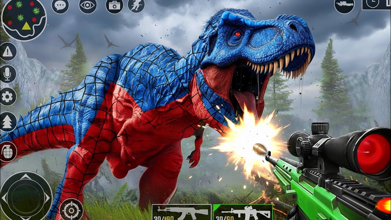Wild Dinosaur Hunter 3D: Epic Dinosaur Hunting Adventure 🦖🥸|New 2026 Update Gameplay #2