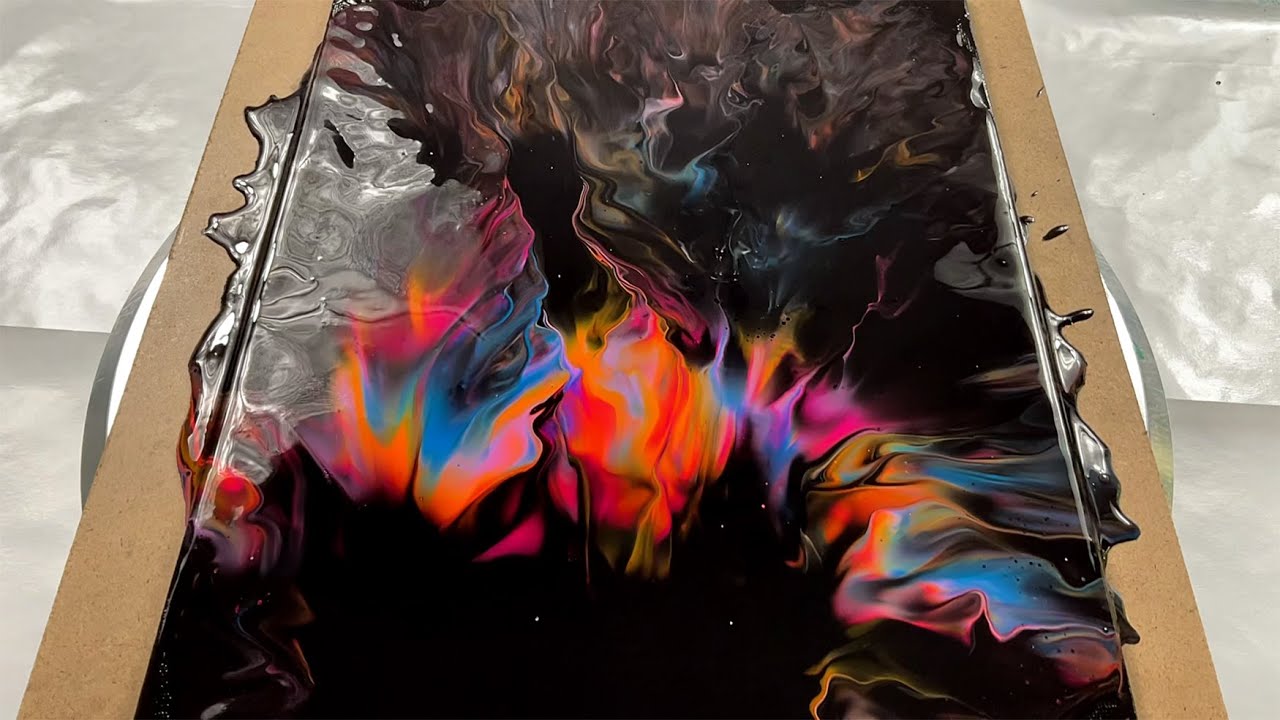 (763) Testing New Heavy Body Acrylic Paints! MEEDEN Unboxing!