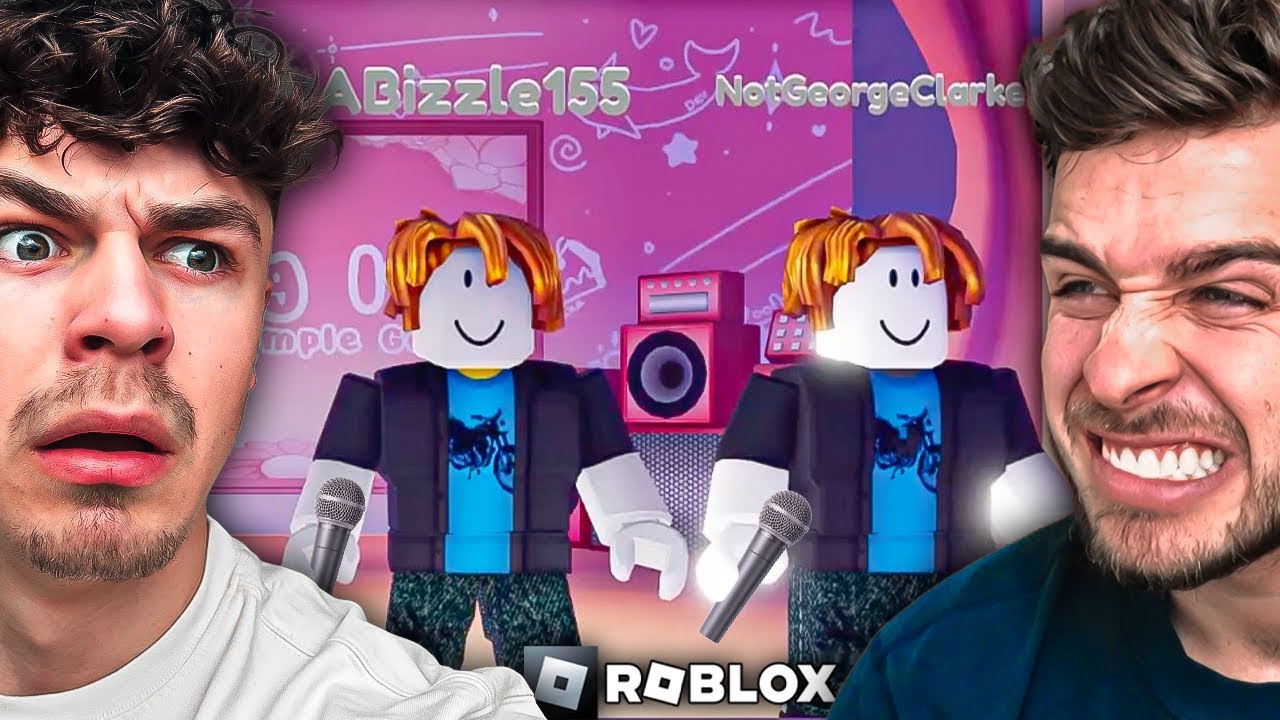 AB и Джордж Кларки ведут ROBLOX KARAOKE…
