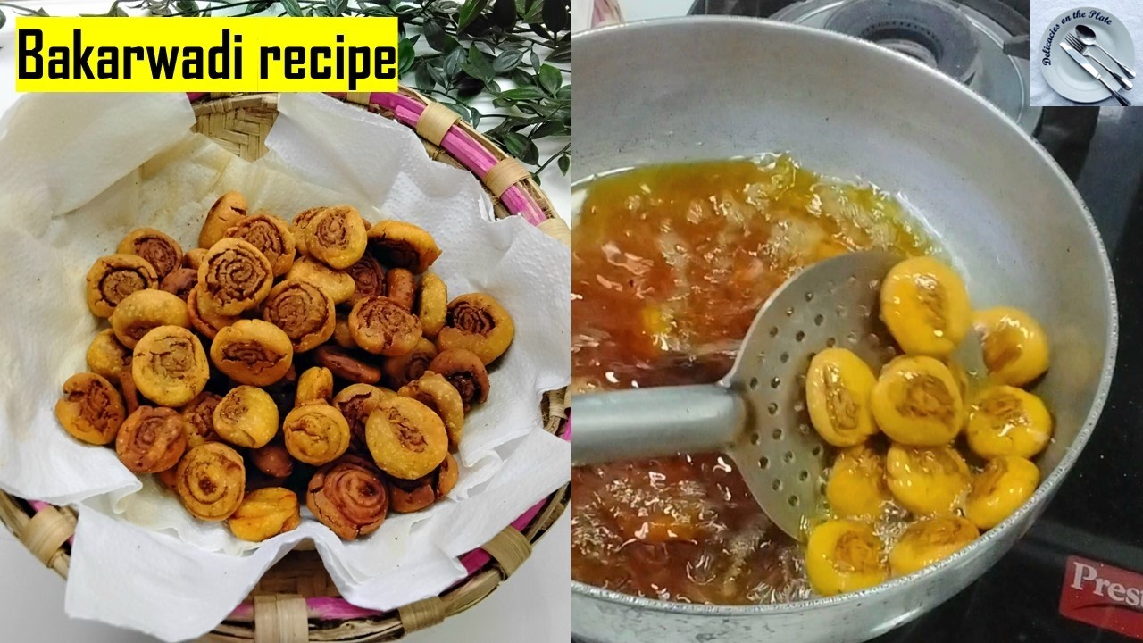 दिवाली स्पेशल चितले बंधू की पारंपरिक बाकरवड़ी बनाने की आसान रेसिपी | bakarwadi recipe