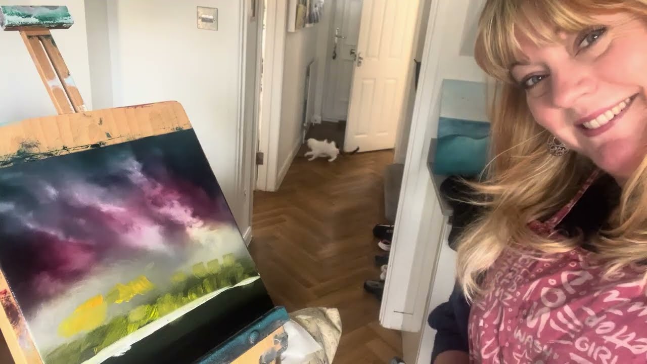 Звуки ASMR-рисунков. 2 заказа. На заднем плане играет кошка. Тихая речь, минимум разговоров. Реал...