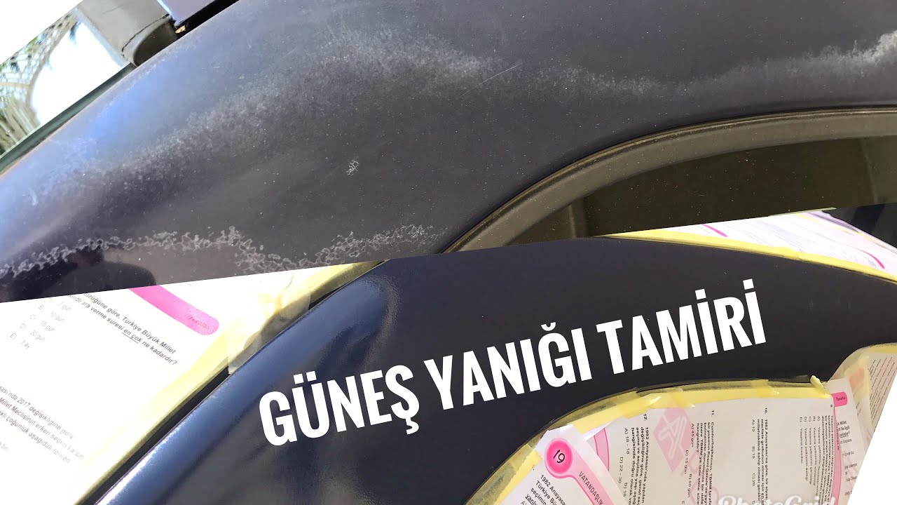 GÜNEŞ YANIĞI VERNİK UYGULAMASI | CORSA 1.4 GLS