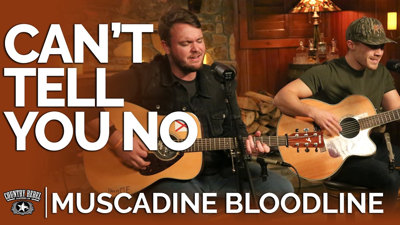 Muscadine Bloodline - Can't Tell You No (Acoustic) // Fireside Sessions
