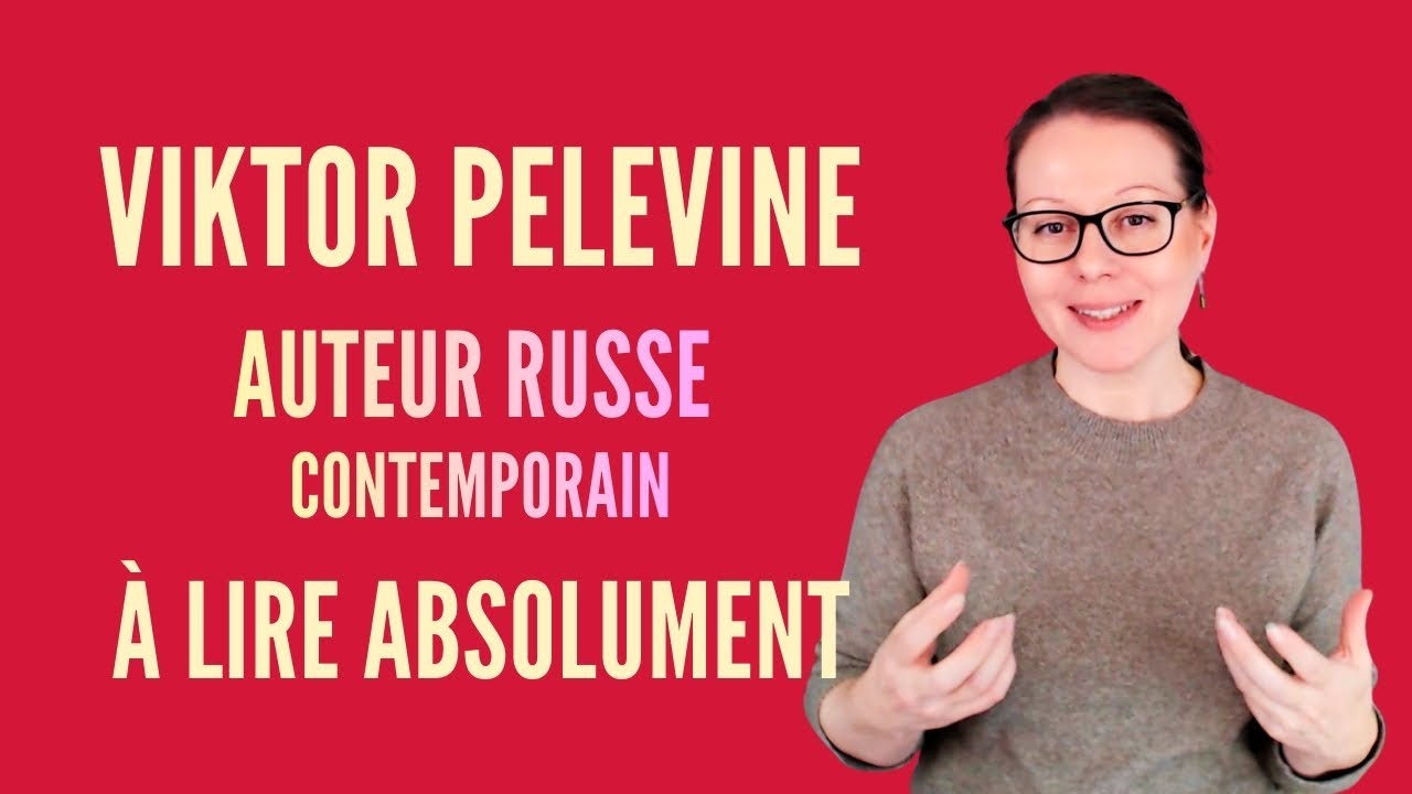 📚 Viktor Pelevine : un auteur russe contemporain à lire absolument #litteraturerusse #avalang