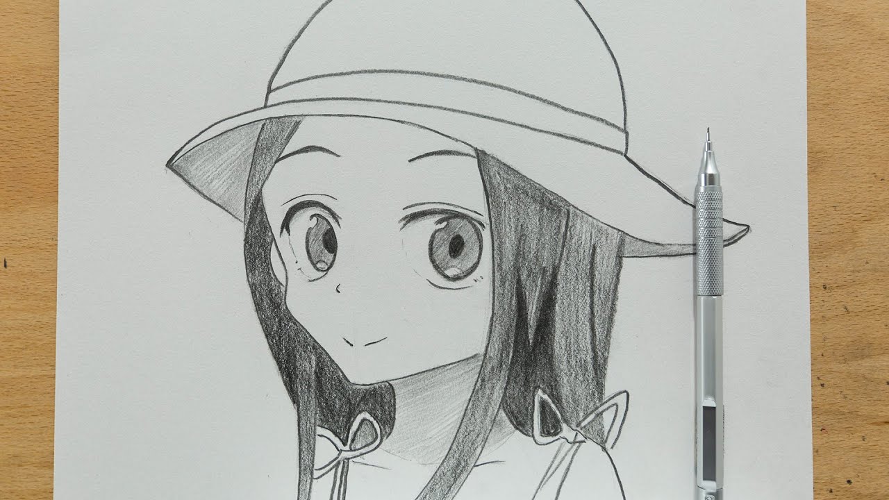 how to draw Takagi  | Step By Step | easy anime drawing