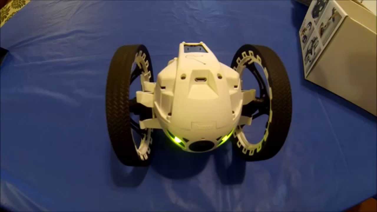 Parrot Jumping Sumo MiniDrone Unboxing - Home Edition