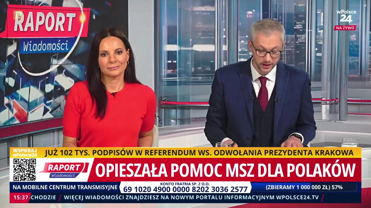 Państwo z dykty - brak ewakuacji. Raport Wiadomości