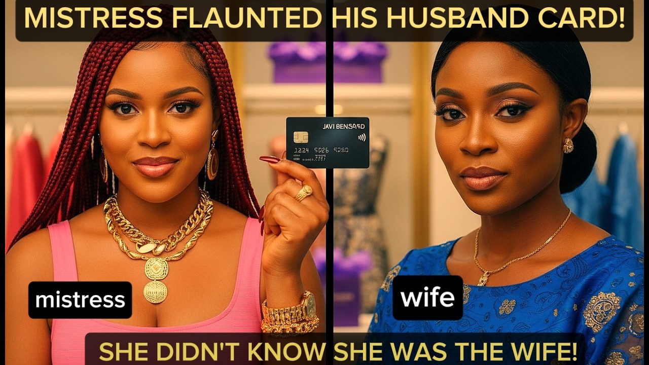 Husband’s Mistress Showed Off His Credit Card in His Wife’s Boutique — What the Wife Did Shocked...