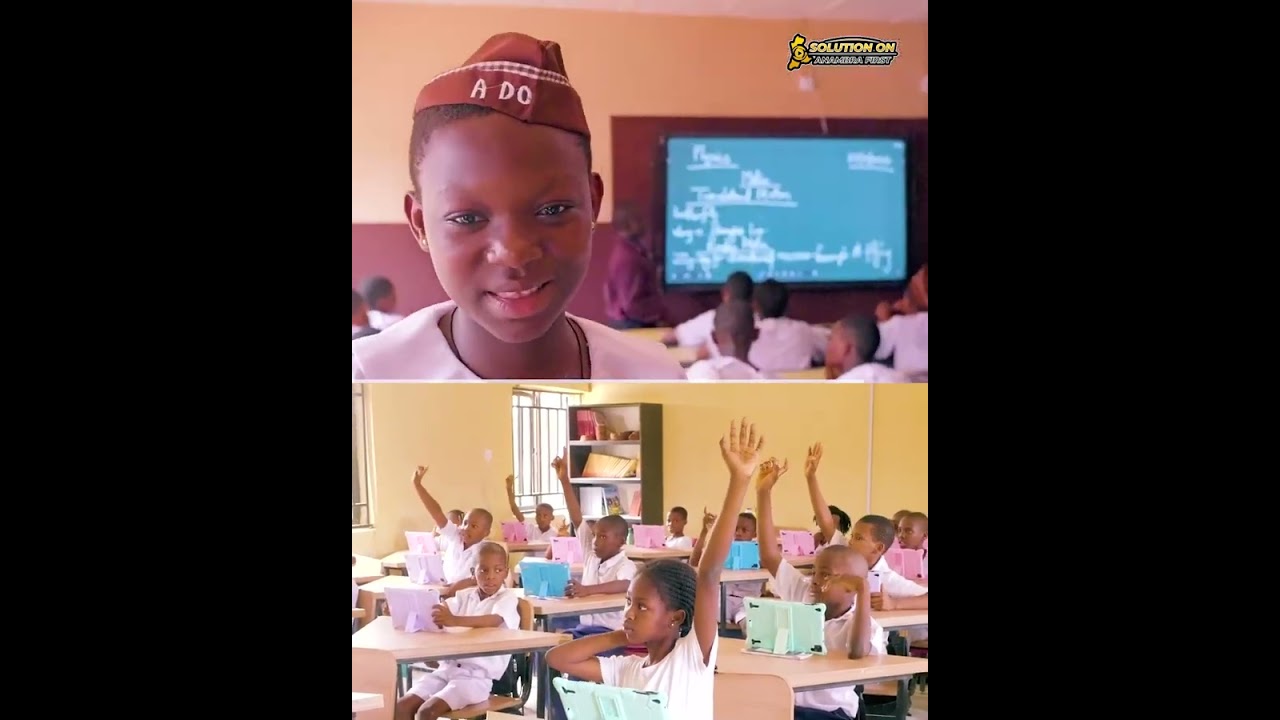 Governor Soludo is transforming education with Solution Smart Schools. 