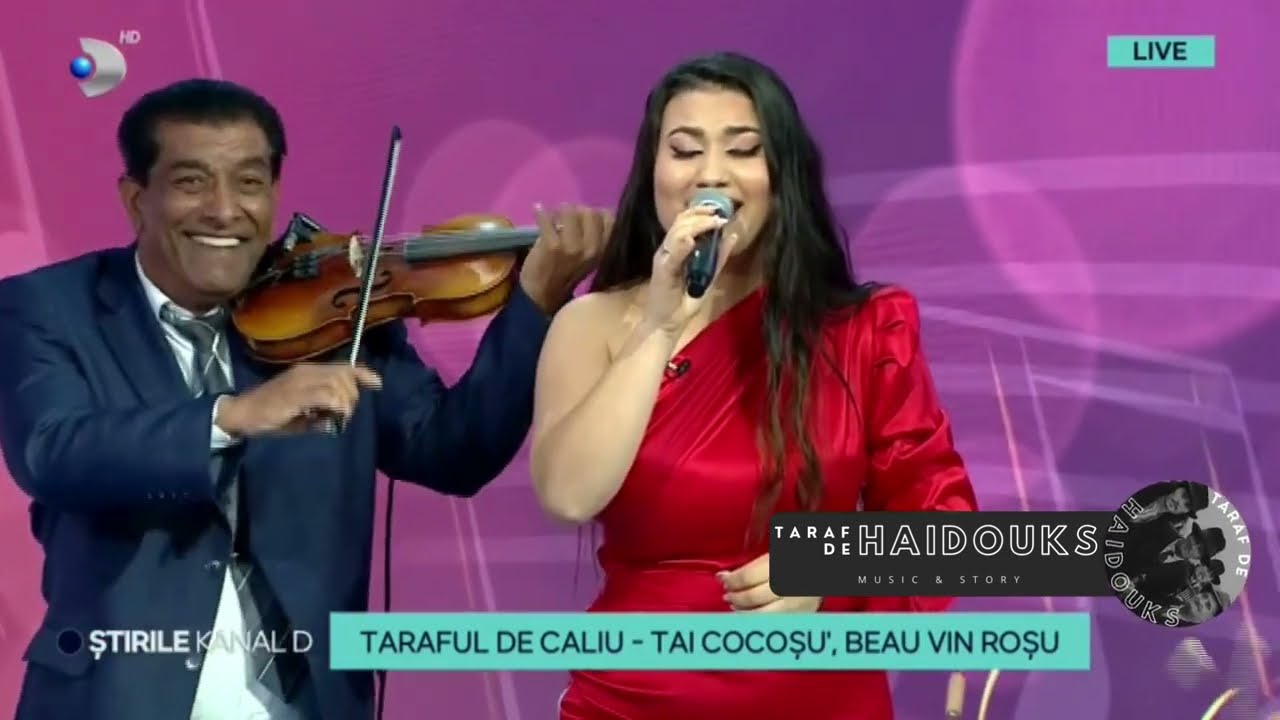 Taraf de Caliu & Marta Pîrvu - Tai Cocoșu', Beau Vin Roșu 🍷 LIVE la KANAL D