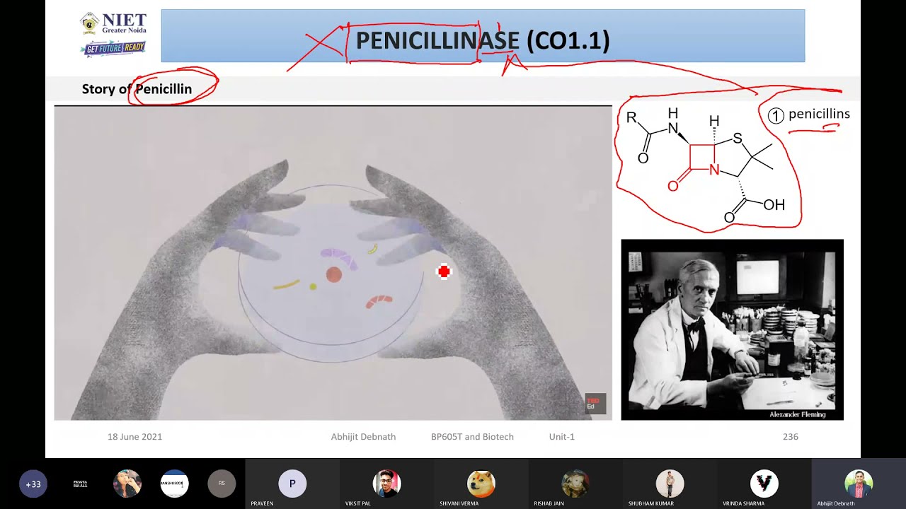 Production of Enzymes-  Protease, Penicillinase