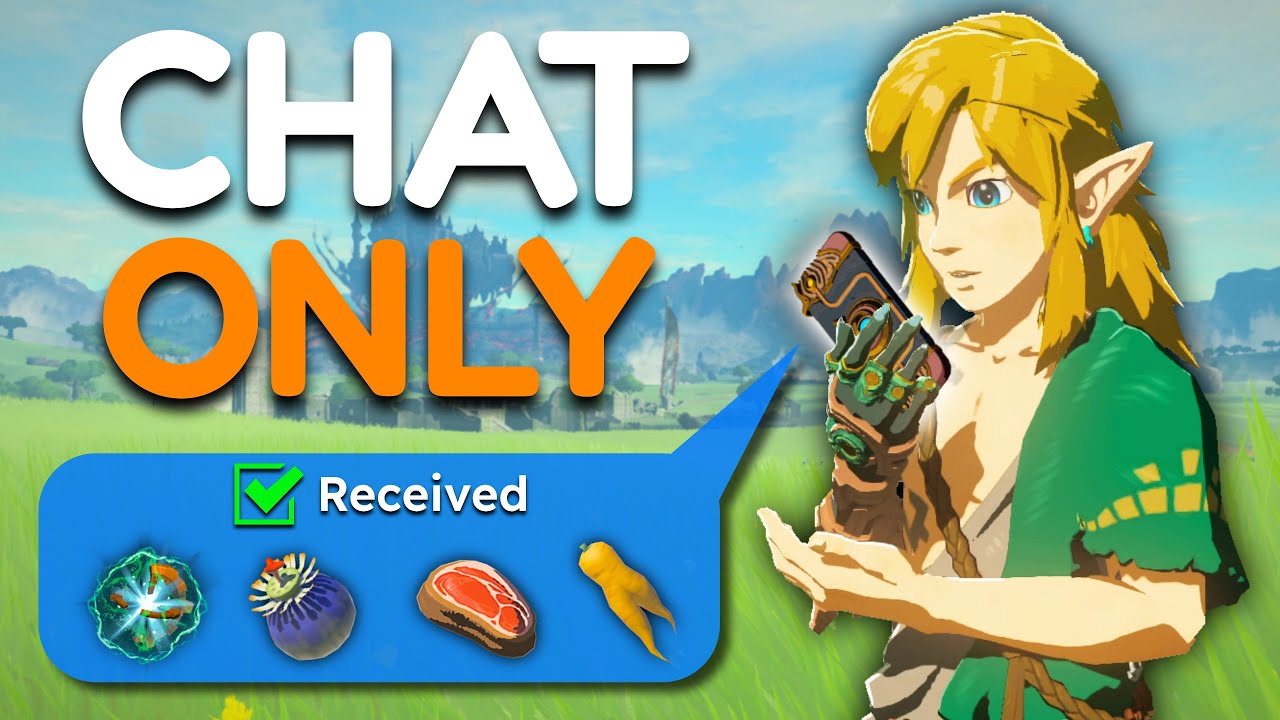 Can I Beat TOTK With Only Items My Chat Sends Me?