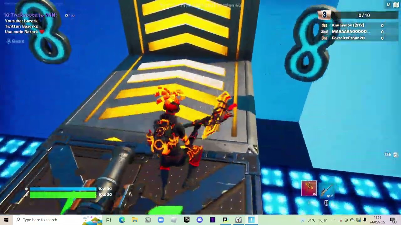 How to CHEAT in Bazerks trickshot map