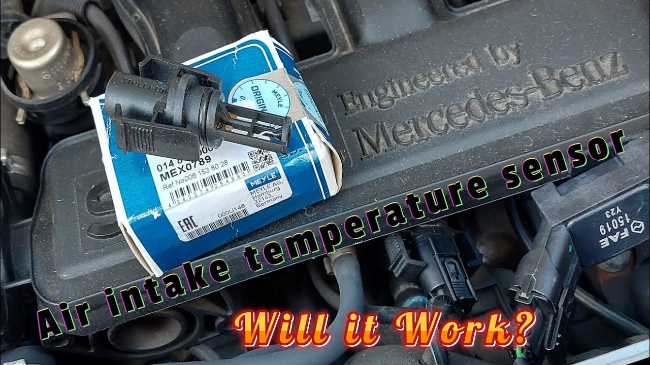 Air Intake temperature sensor replacement Smart 450 Fortwo #IAT #airintake sensor #intakeairtemp