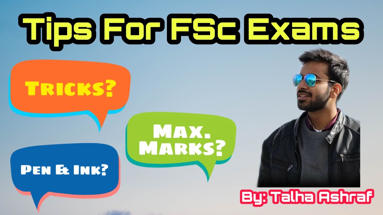 Tips And Tricks For FSc Exams | Score Max Marks In FSc| Complete Guide @drhamzaashraf